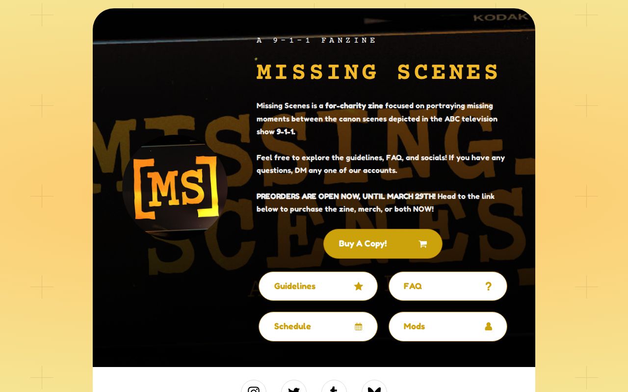 Missing Scenes (A 9-1-1 Fanzine)